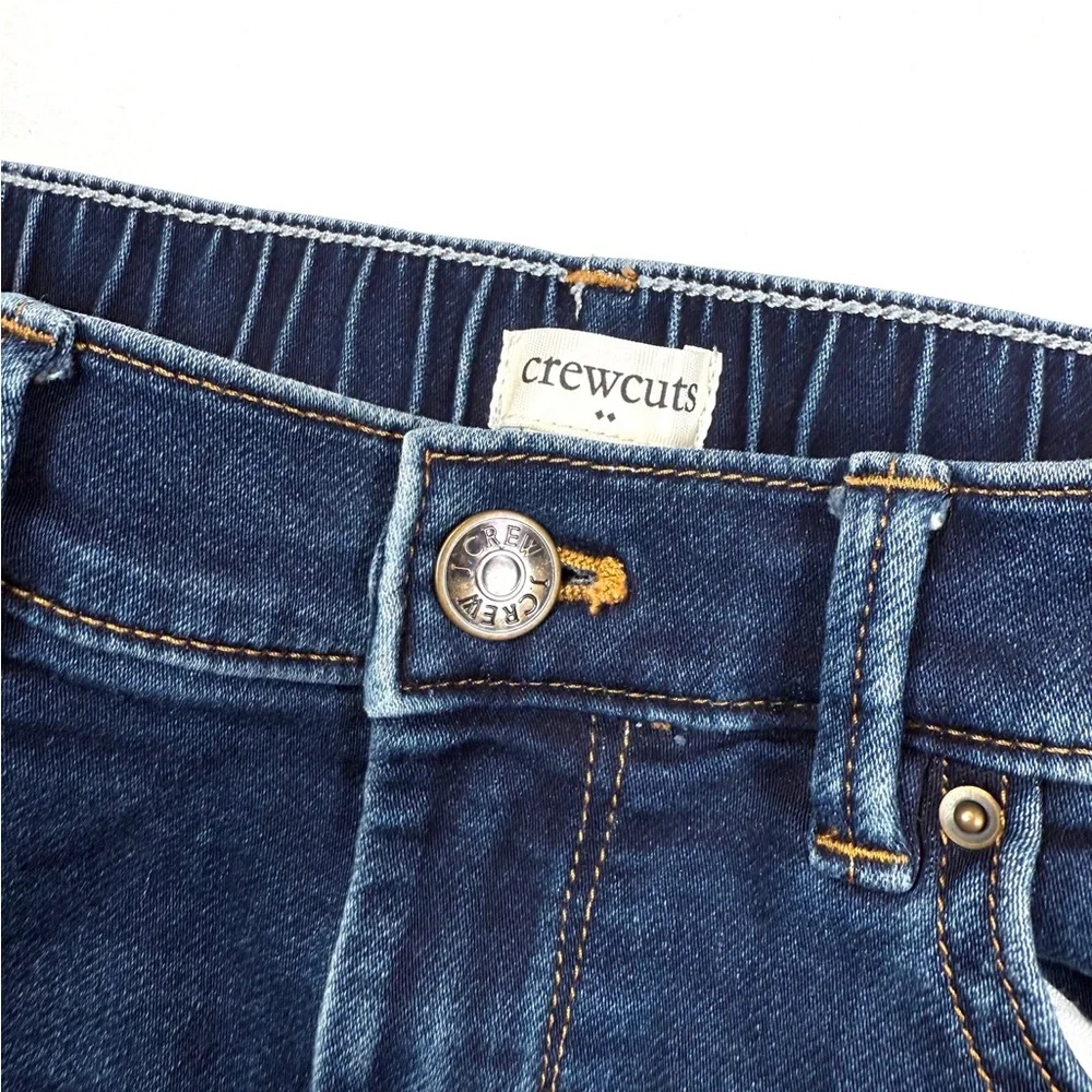 CREWCUTS Girls Stretch‎ Skinny Jeans Size 10 Classic Dark Wash Everyday